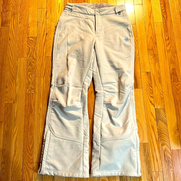 L.L. Bean off white snow pants size small - Picture 1 of 7